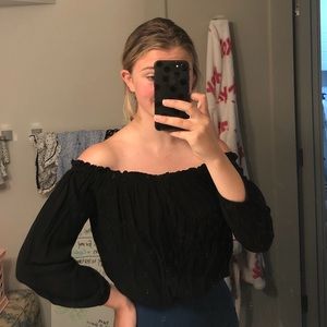 RARE Brandy Melville off the shoulder top